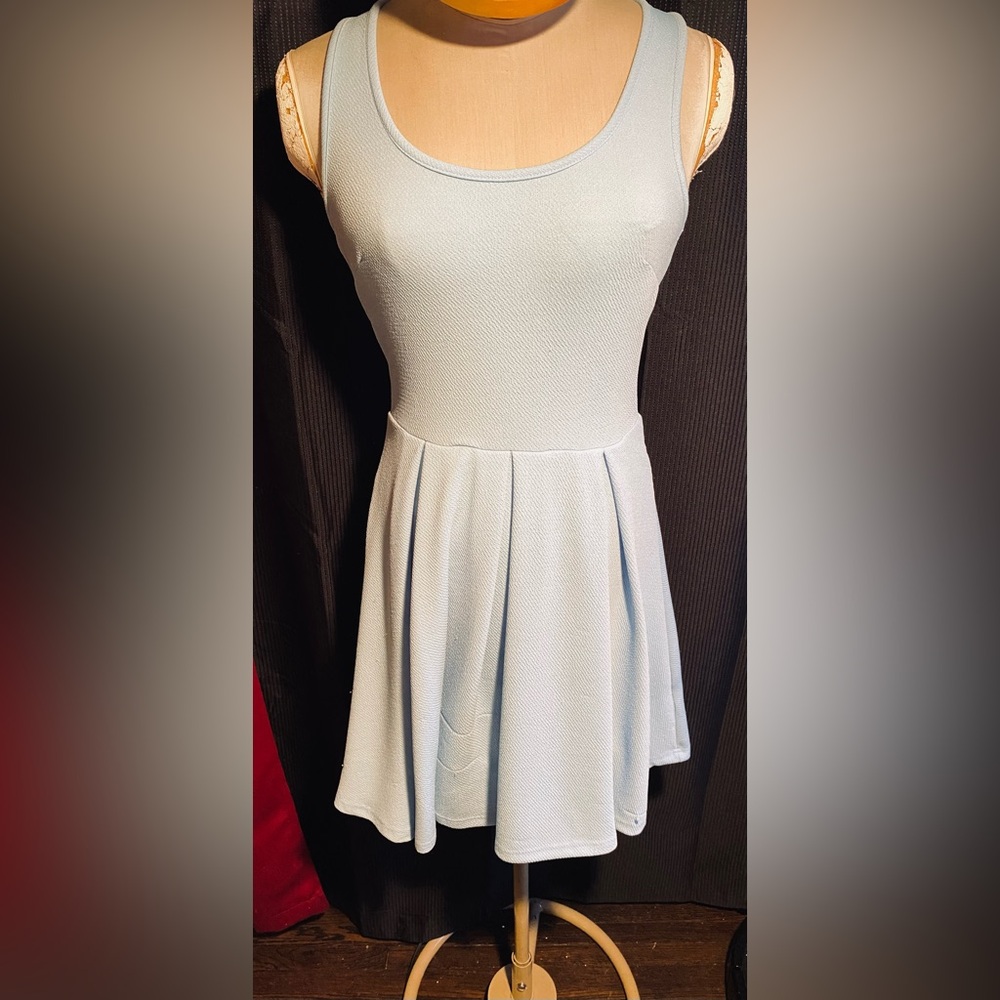 Light Blue Sleeveless Dress